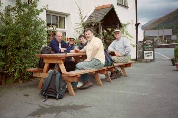 A pint at the railway arms.
