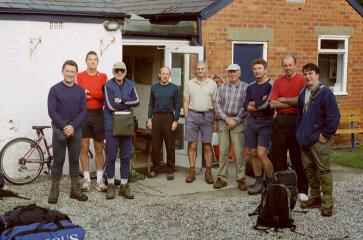 A nice group pose before onward journeys