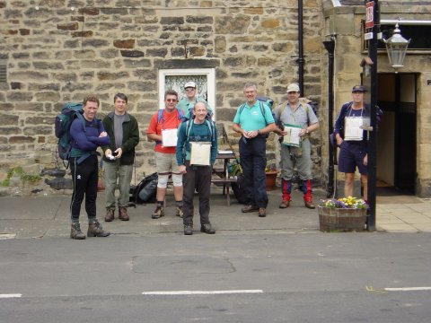 Outside the Red Lion pub