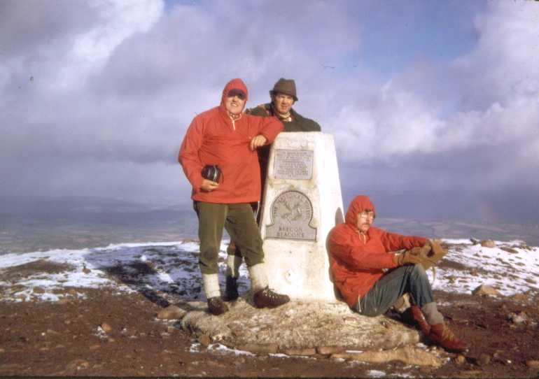 On top of the Beacon.