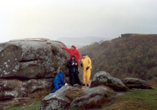 Froggatt Edge near Grindleford.