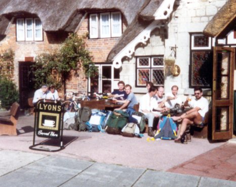 Sunday lunch at Shanklin.
