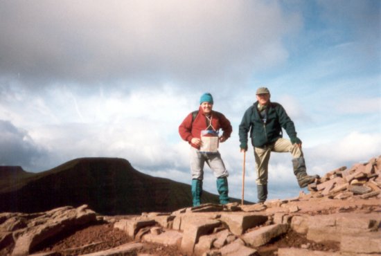 Near Pen-y-Fan summit.