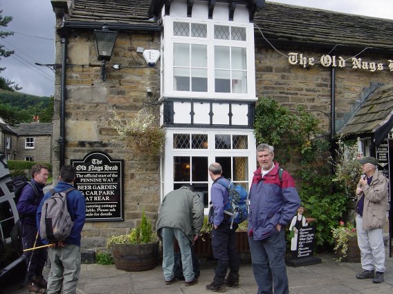 Outside the Nag's Head