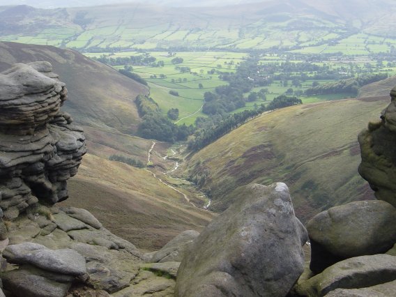 View from Grindsbrook Clough.