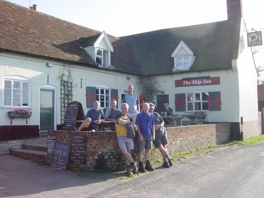 One for the road in the ship inn