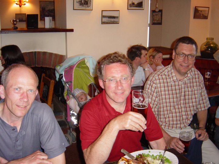 Dinner at the Webley hotel