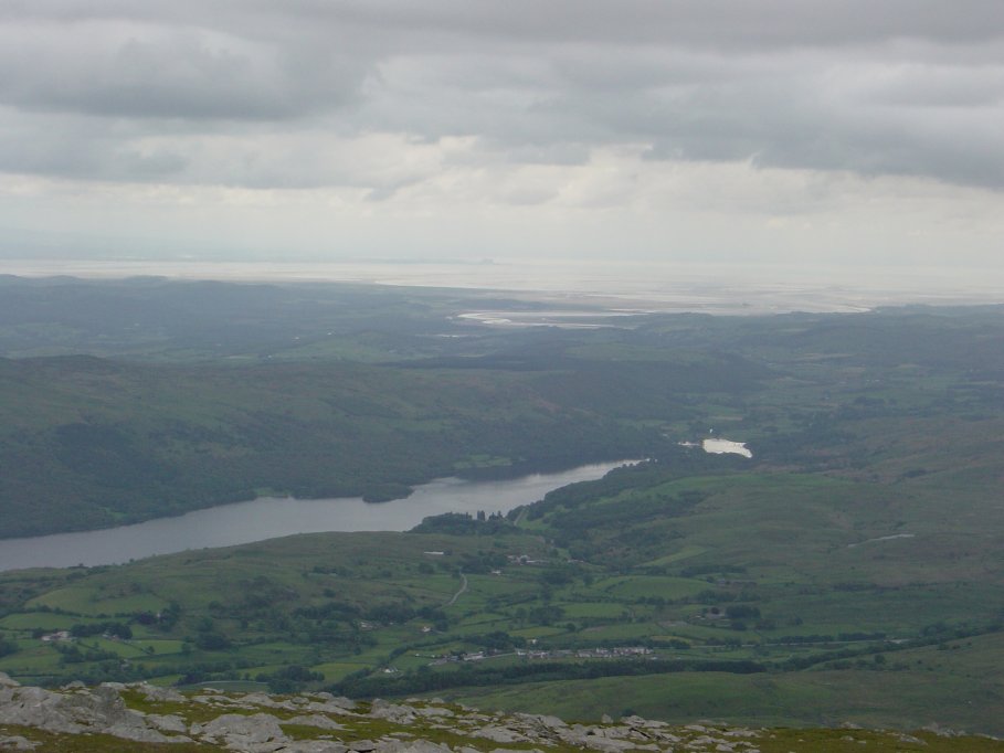 On top of the 'Old Man' (you can see Morcombe bay in the distance).