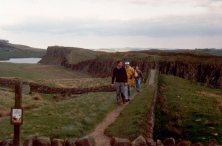 Roman wall near Twice Brewed.
