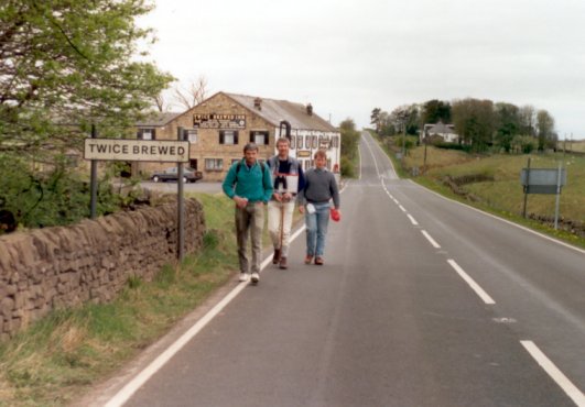 Leaving Twice Brewed.