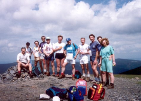 Blencathra summit.